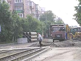 Strada Voinicilor a ajuns un imens santier