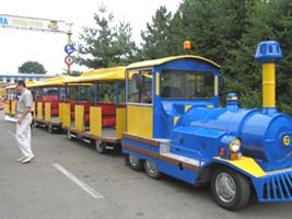 Trenulet turistic achizitionat de CTP Arad