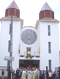 Biserica Greco-Catolica Arad-Centru de pe strada Vicentiu Babes