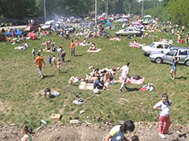 De 1 Mai aradenii au iesit la iarba verde