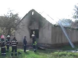 In incendiul de la Felnac un bebelus a ars de viu