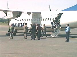 La Aeroport a avut loc un exercitiu de deturnare a unui avion