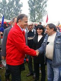 Mircea Geoana a participat la Tebea la comemorarea lui Avram Iancu
