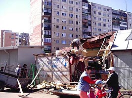 Momentan Zona Fortuna este un adevarat santier