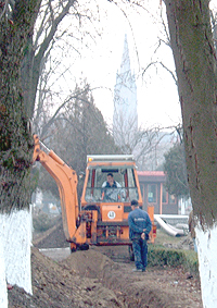 Orasul Pecica a devenit un imens santier