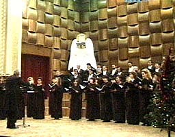 Pe scena filarmonicii din Arad rasuna in fiecare an concerte de colinde