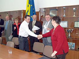 Primarul Falca a semnat protocolul de colaborere cu orasul maghiar Pecs