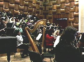 Repetitii la Filarmonica inainte de concert