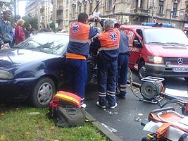 Accident de circulatie pe Bulevardul Revolutiei