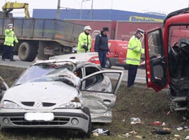 Accident mortal la iesirea din parcarea Metro