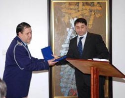 Agentul sef Horia Stoica a fost premiat
