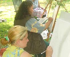 Atelier de pictura in aer liber