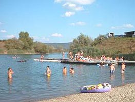 Balta de la Ghioroc concureaza Strandul din Arad