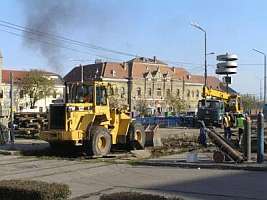 Circulatia autoturismelor va fi restrictionata doarece intra in lucru pasajele de trecere peste liniile de tramvai in zona Garii CFR