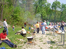 De 1 Mai aradenii prefera sa iasa la iarba verde