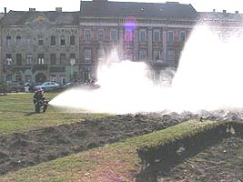 Demonstratie cu ocazia Zilei Protectiei Civile