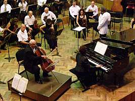 Dublu concert pentru pian, violoncel si orchestra