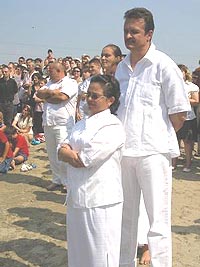 Emil Sigmeth s-a botezat dupa ritualul baptist