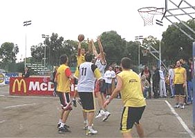 Fenomenul Streetball a luat amploare si in Arad