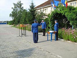 Inaintari in grad la Inspectoratul de Jandarmi Judetean Arad