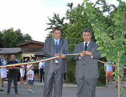 Medintu a inaugurat "Cartierul verde"