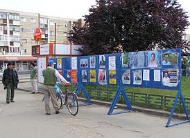 Panourile candidatilor pentru Primaria Aradului au pus stapanire pe oras