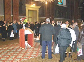 Parastas in memoria eroilor anticomunisti aradeni la Catedrala Veche