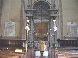 Sinagoga - interior