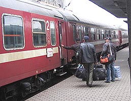 Timp de doua ore trenurile au stationat in gari