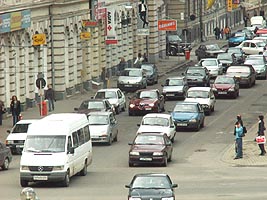 Traficul pe strada Horia polueaza atmosfera