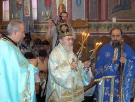 I.P.S. Arhiepiscop dr. Timotei Seviciu a binecuvântat lucrările de la biserica ortodoxă din Moţiori