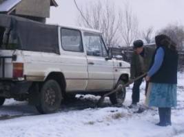 Pe drumul judeţean 709 Arad-Şiria sunt probleme cu deszăpezirea