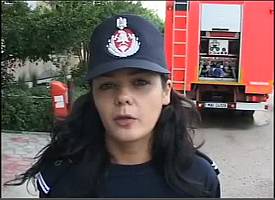 Purtătorul de cuvant al IJSU - Sorina Ambruş spune că incendiul s-a produs din cauza unui scurtcircuit