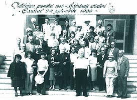 Intalnirea promotiei 1945 - Adjutanti aviatori - Caracal 9-11 septembrie 1989