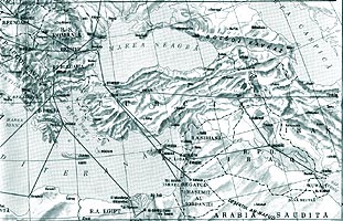 Harta cu rute aeriene