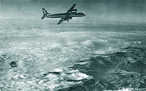 IL-18 zburand deasupra muntilor