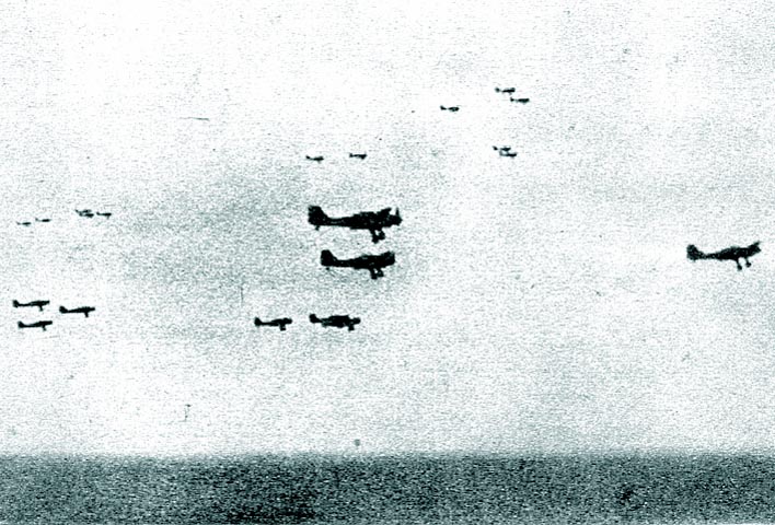 Stukas-uri pe cerul Sevastopolului