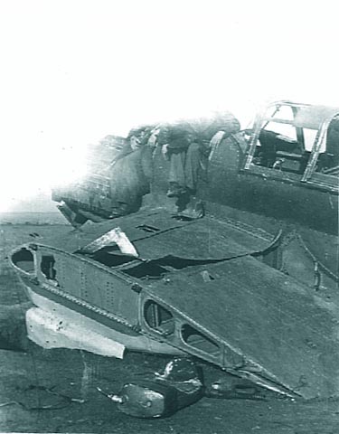 Avioan Stukas doborat