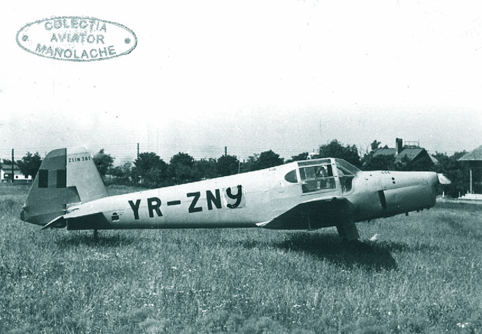 Avionul ZLIN 381
