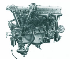 Motor Renault (1924) de 480/ 545 cp