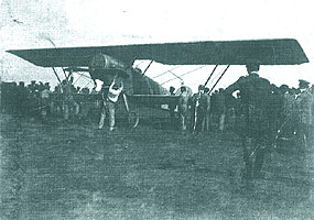 1930, miting aerian la Baneasa, avion Potez-25