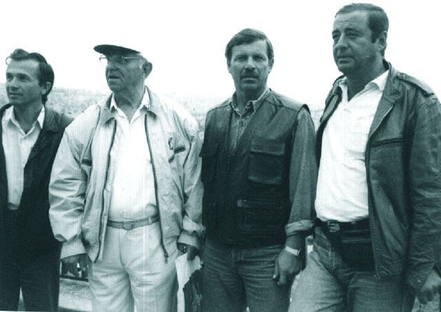 Antalya, de la stanga la dreapta: Militaru, Manolache, Popovici, Filip