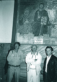 Vizitand Sf. Sofia (Istambul): Gheorghiu, Manolache, Militaru