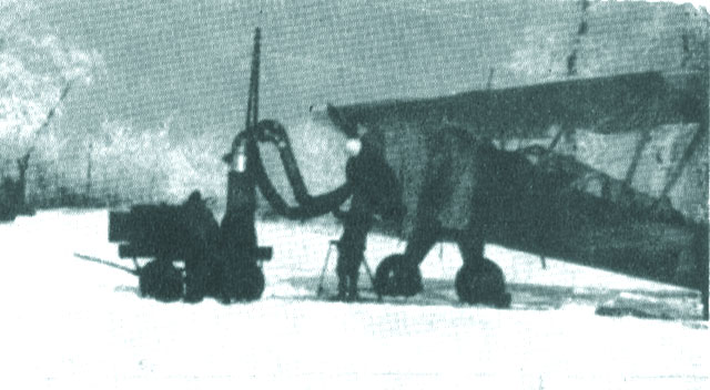 IAR-37 in timpul alimentarii