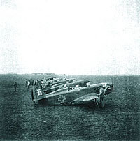 Ghimbav 1941, Scoala de perfectionare, escadrila de Nardi-uri