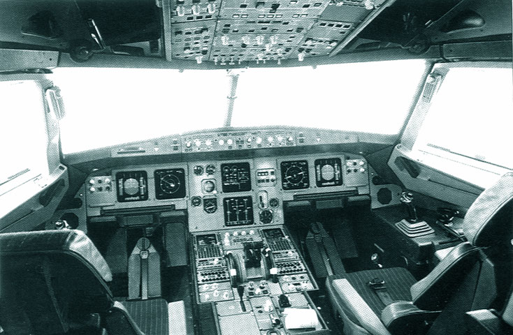 Cockpit Airbus A320